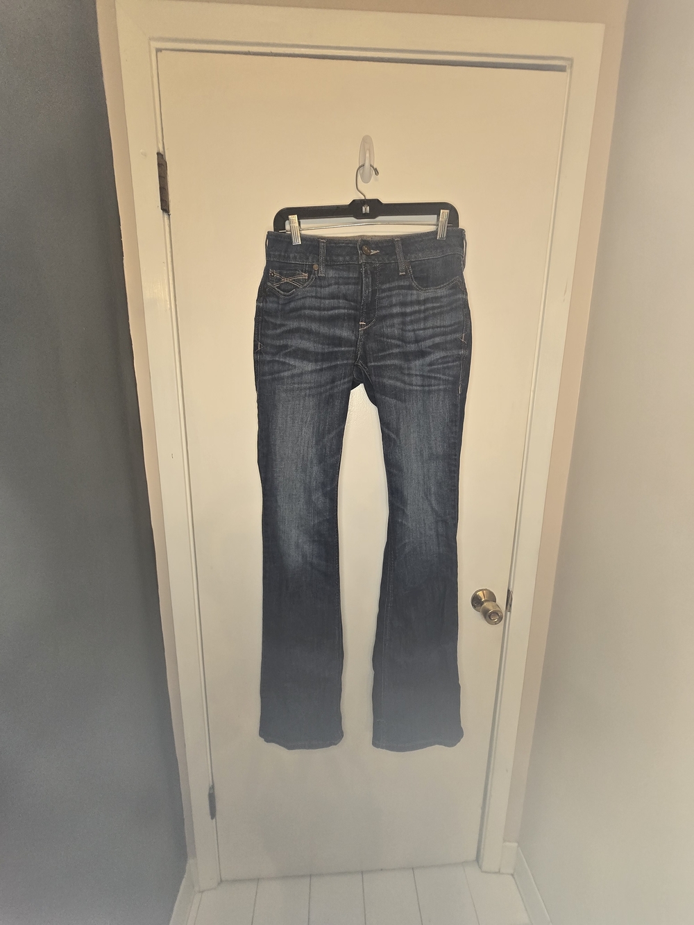Ariat Dark Blue Perfect Rise Boot Jeans